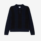 Obey Textured Rugby Polo