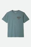 Brixton Garnet SS Tee Ocean Breeze
