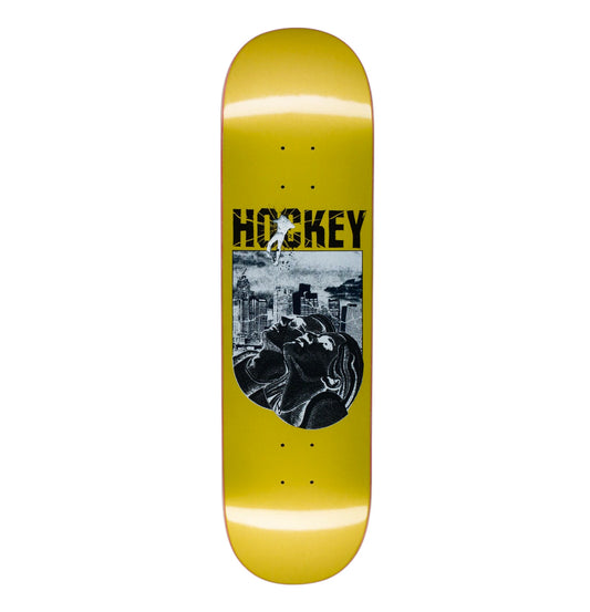 Hockey Look Up AA Yellow Skate Deck **Comes w free sheet of MOB**