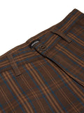 Brixton Choice Chino Brown/Blue Plaid
