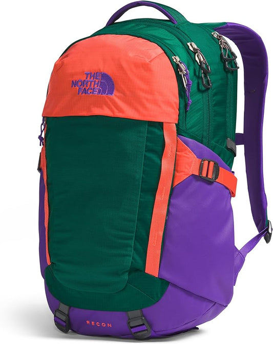 The North Face Recon Pack TNF Green/TNF Purple/Radiant Orange