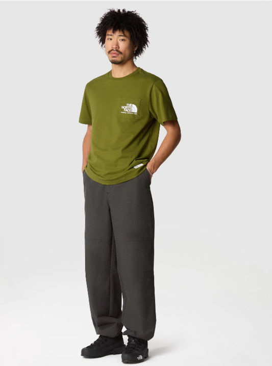 The North Face M66 Twill Wide Leg Trousers Forest Green