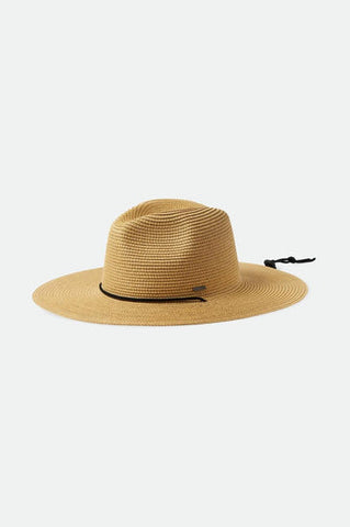 Brixton Mitch Packable Sun Hat Tan
