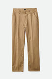 Brixton Choice Chino Relaxed Pant Sandm