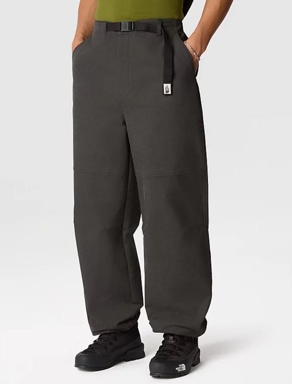 The North Face M66 Twill Wide Leg Trousers Forest Green