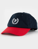 Primitive Crest Snapback Navy/Red