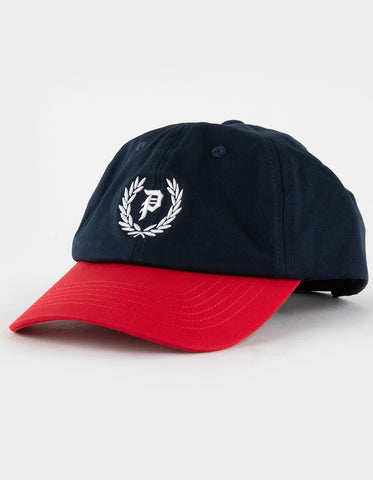 Primitive Crest Snapback Navy/Red