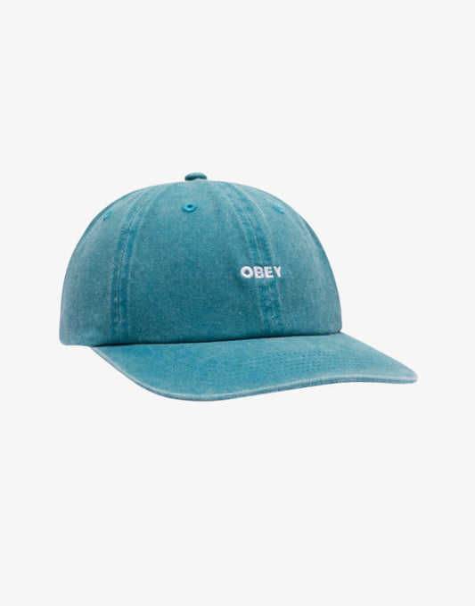 Obey Pigment Lowercase 6P Strapback Hat