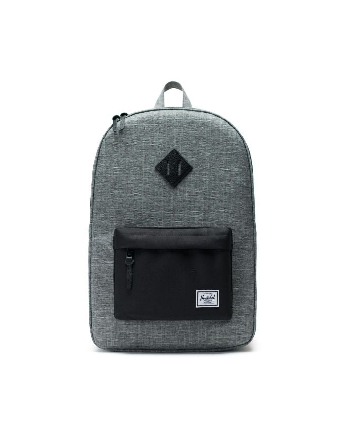 HERSCHEL HERITAGE  BACKPACK RAVEN CROSSHATCH/BLACK