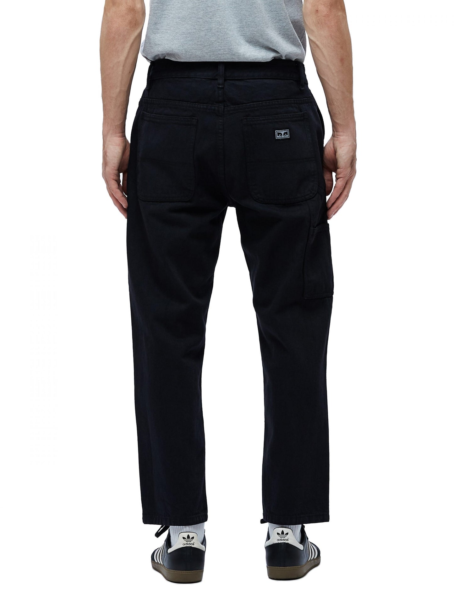 OBEY BENDER CARPENTER DENIM DUSTY BLACK