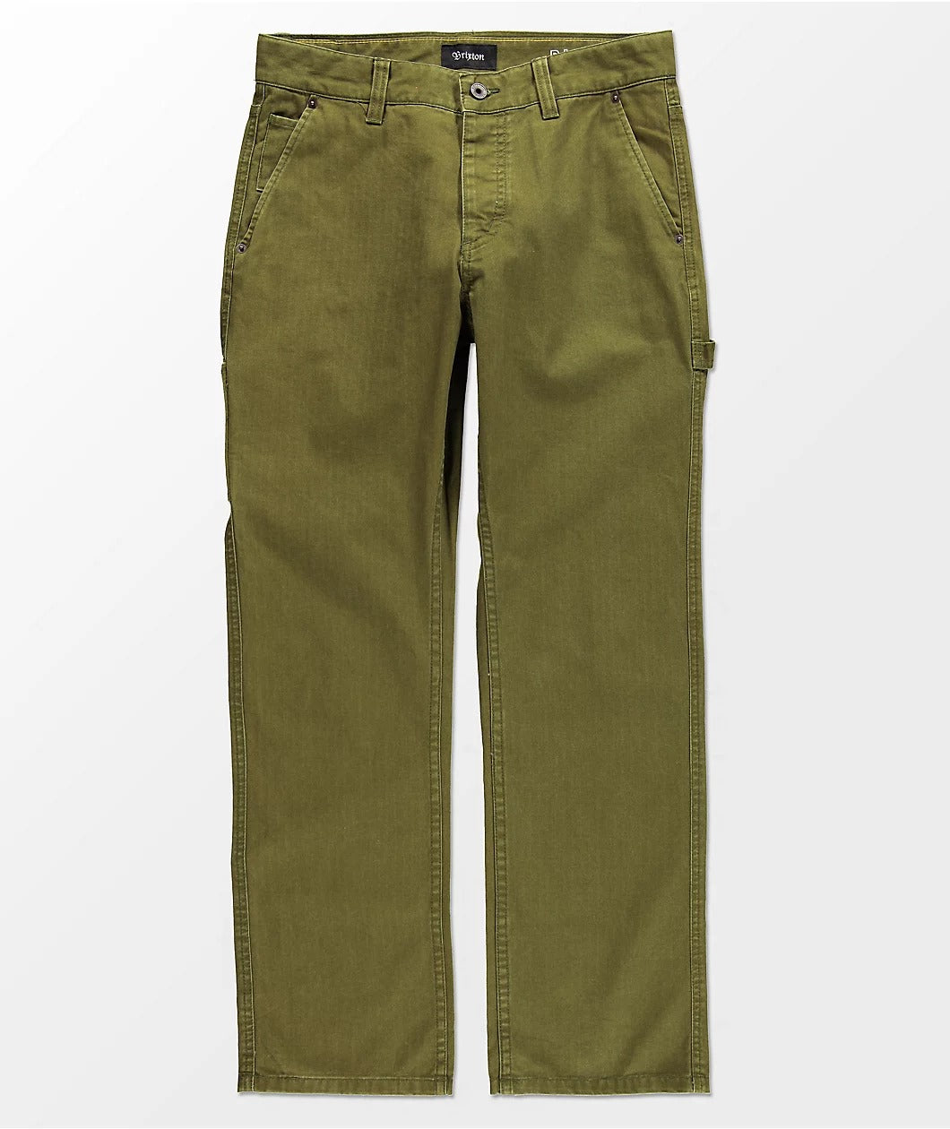 BRIXTON FLEET RIGID CARPENTER PANT OLIVE