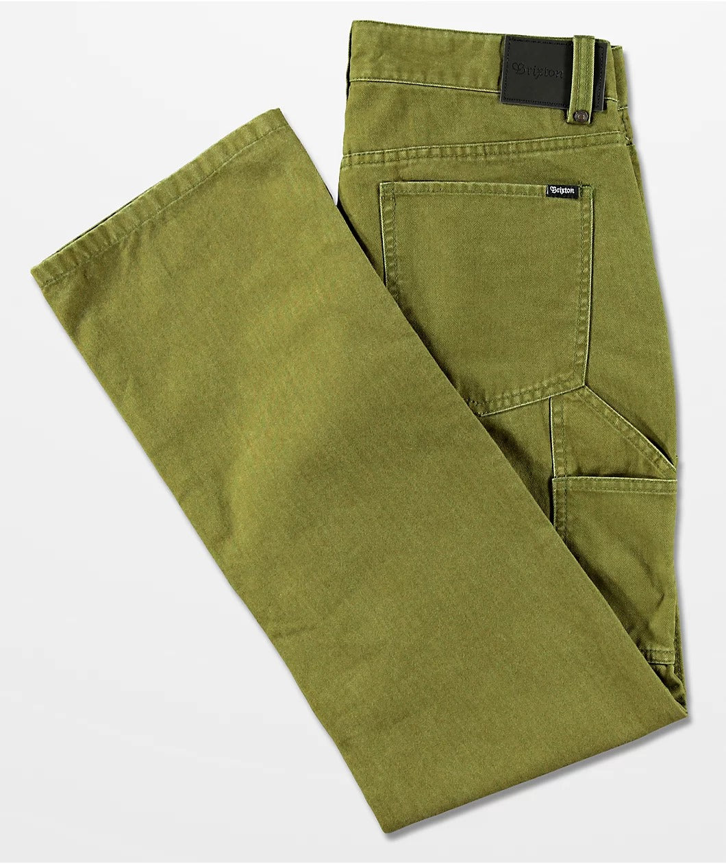 BRIXTON FLEET RIGID CARPENTER PANT OLIVE