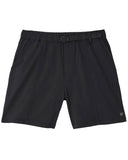 BRIXTON JUPITER ELASTIC WAISTBAND SHORT BLACK