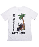 ALTAMONT NO WORRIES TEE NATURAL
