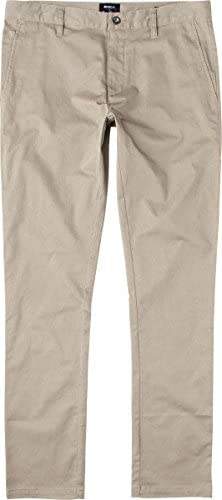 RVCA STAPLER CHINO CURREN CAPLES DARK KHAKI