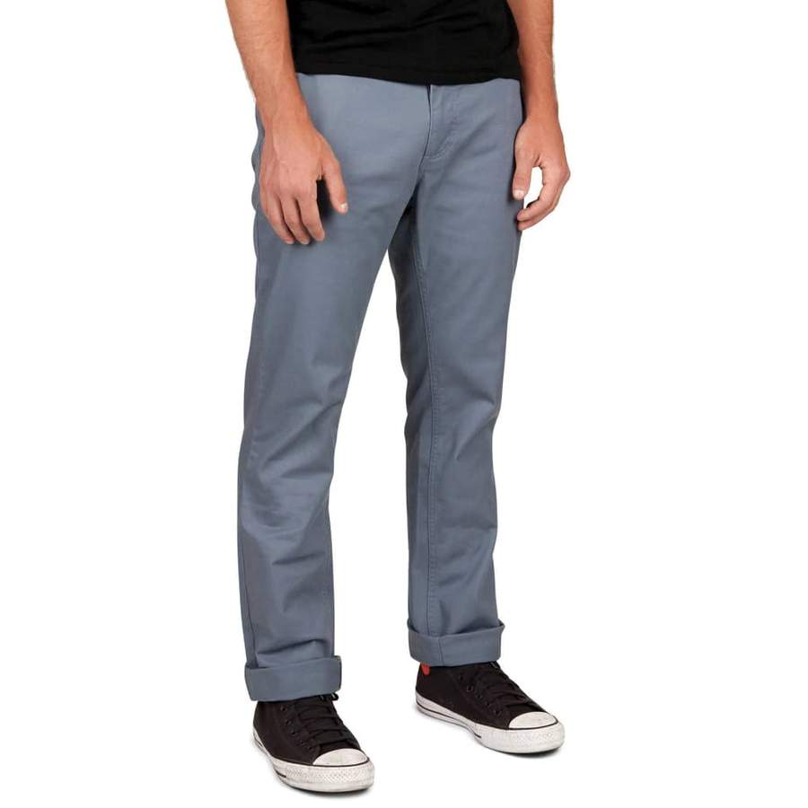 BRIXTON RESERVE CHINO PANT GREY BLUE