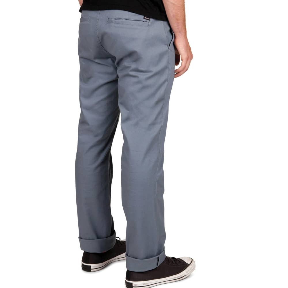 BRIXTON RESERVE CHINO PANT GREY BLUE