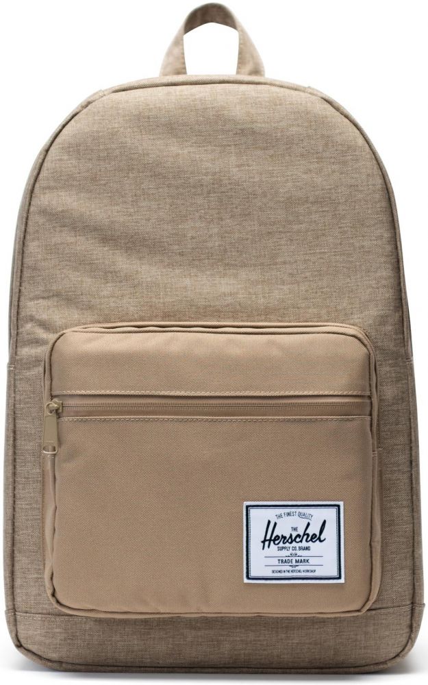 HERSCHEL POP QUIZ 600 D POLY BACKPACK KELP CROSSHATCH/KELP