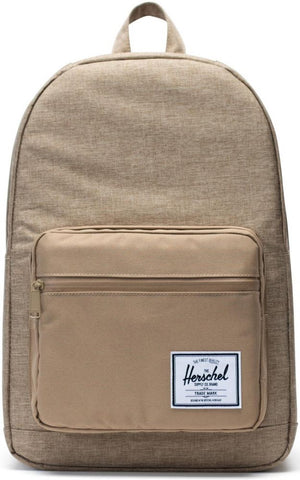 HERSCHEL POP QUIZ 600 D POLY BACKPACK KELP CROSSHATCH/KELP