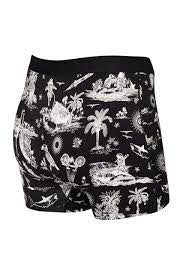 Saxx Ultra Boxer Brief Fly Black Astro Surf And Turf
