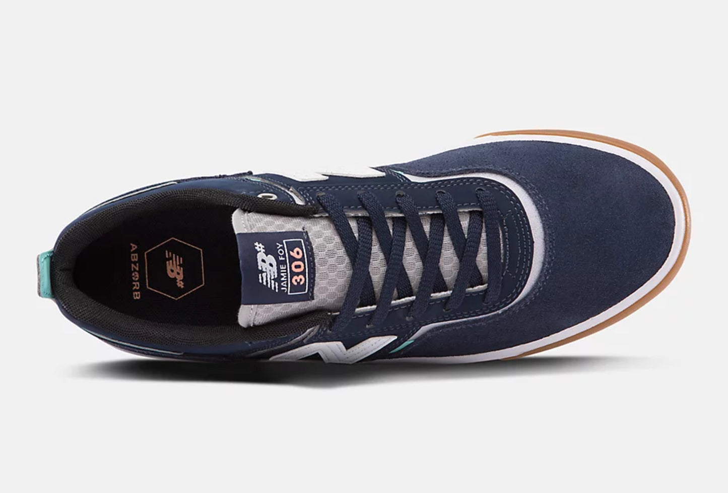 NEW BALANCE NUMERIC JAMIE FOY 306 NAVY WITH WHITE/CORAL