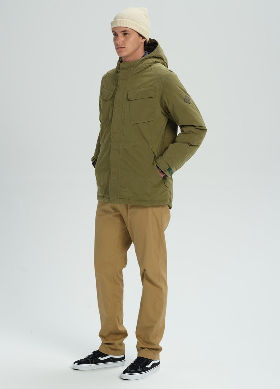 BURTON PREMIUM EDGEWATER JACKET MARTINI OLIVE