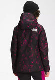 THE NORTH FACE W SUPERLU JACKET ROXBURY PINK HALFTONE FLORAL PRINT/TNF BLACK