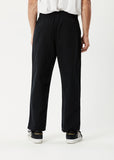 Afends Recycled Elastic Waist Pant Black