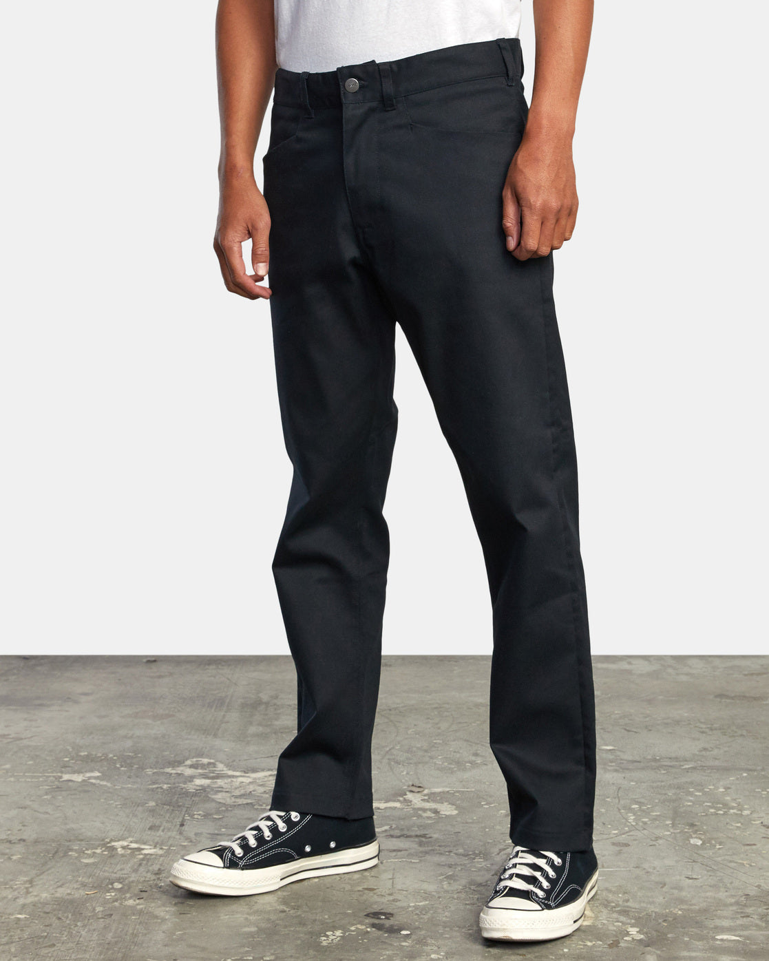 RVCA NEW DAWN PRESSED PANT BLACK