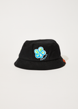 Afends Cosmic Hemp Bucket Hat Black