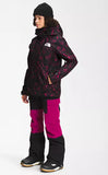 THE NORTH FACE W SUPERLU JACKET ROXBURY PINK HALFTONE FLORAL PRINT/TNF BLACK