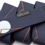 Arcade Swell Belt Navy/Vermilion