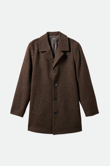 Brixton Reserve Wool Coat Bison