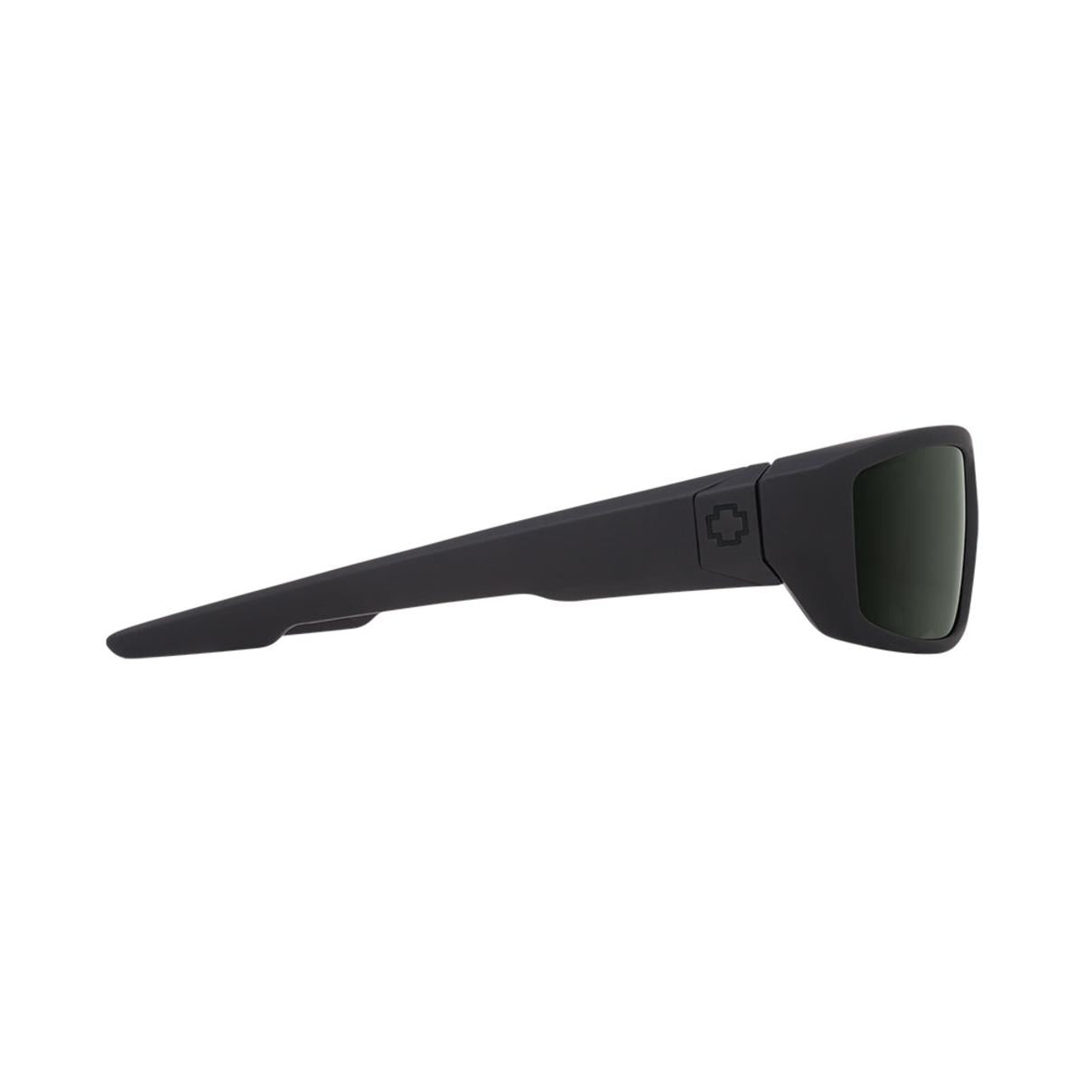 Spy Dirty Mo Frame Color: Soft Matte Black Lens Color: Happy Gray Green Polar