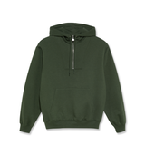 Polar Half Zip Hoodie Dark Olive