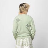 VANS VINTAGE PIECE OF MIND LS TEE CELADON GREEN