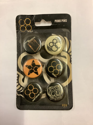 88 Footwear Punk Pins 6-Pack