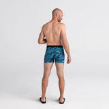 SAXX Platinum Boxer Brief Fly Lush Tropics- Racer Blue