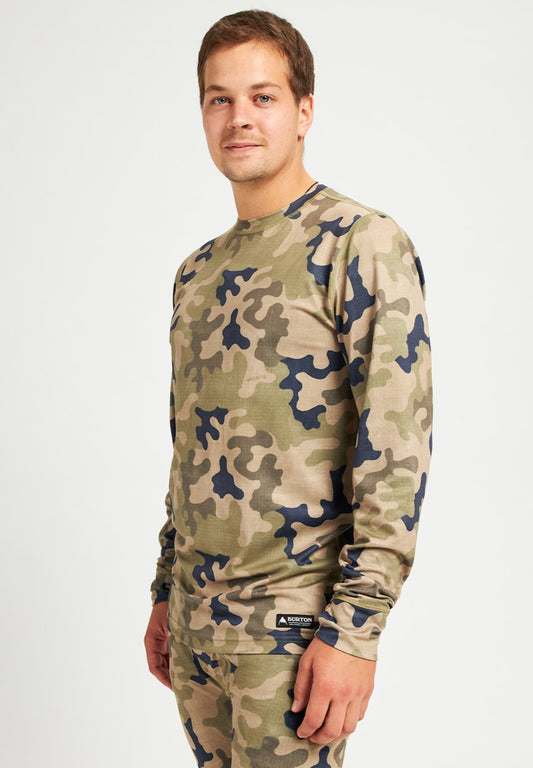 BURTON MIDWEIGHT CREW MARTINI OLIVE TERRA CAMO