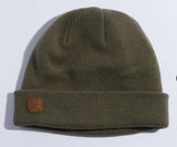 Coal The Harbor Rib Knit Fisherman Beanie Olive
