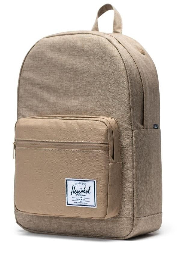 HERSCHEL POP QUIZ 600 D POLY BACKPACK KELP CROSSHATCH/KELP