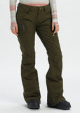 BURTON W GLORIA INSULATED PANT FOREST NIGHT
