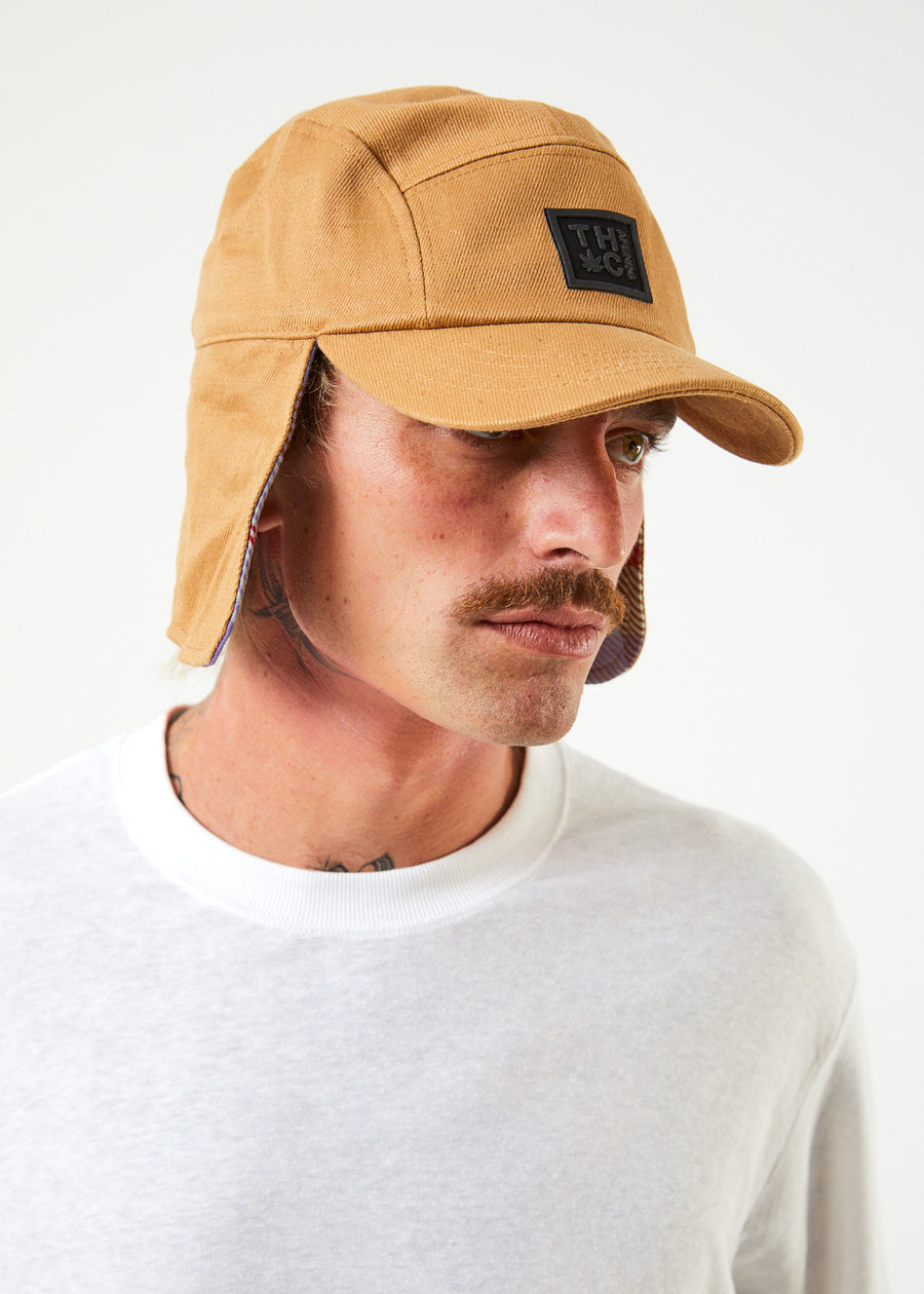 AFENDS COLBY HEMP FLAP 5 PANEL CAP