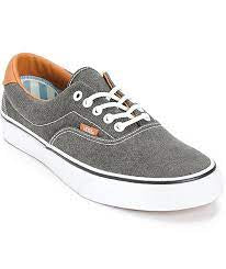 VANS ERA 59 (WASHED C&L) BLACK