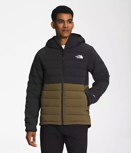 The North Face Bellview Stretch Down Hoodie TNF Black/Military Olive