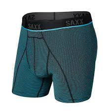 Saxx Kinetic HD Boxer Brief Cool Blue Stripe