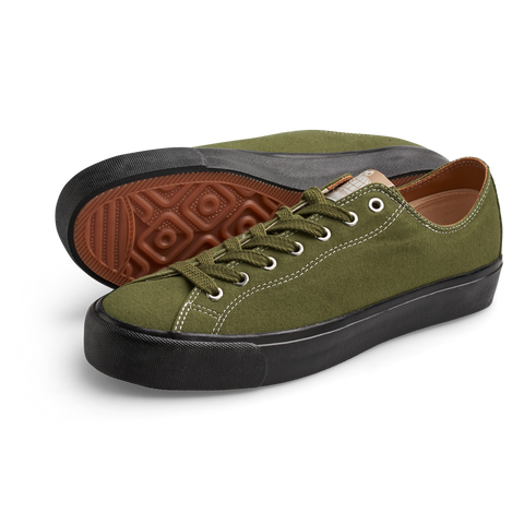 Last Resort VM003 Canvas Lo Leaf Green/Black