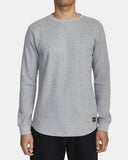 RVCA DAY SHIFT THERMAL LS GREY NOISE
