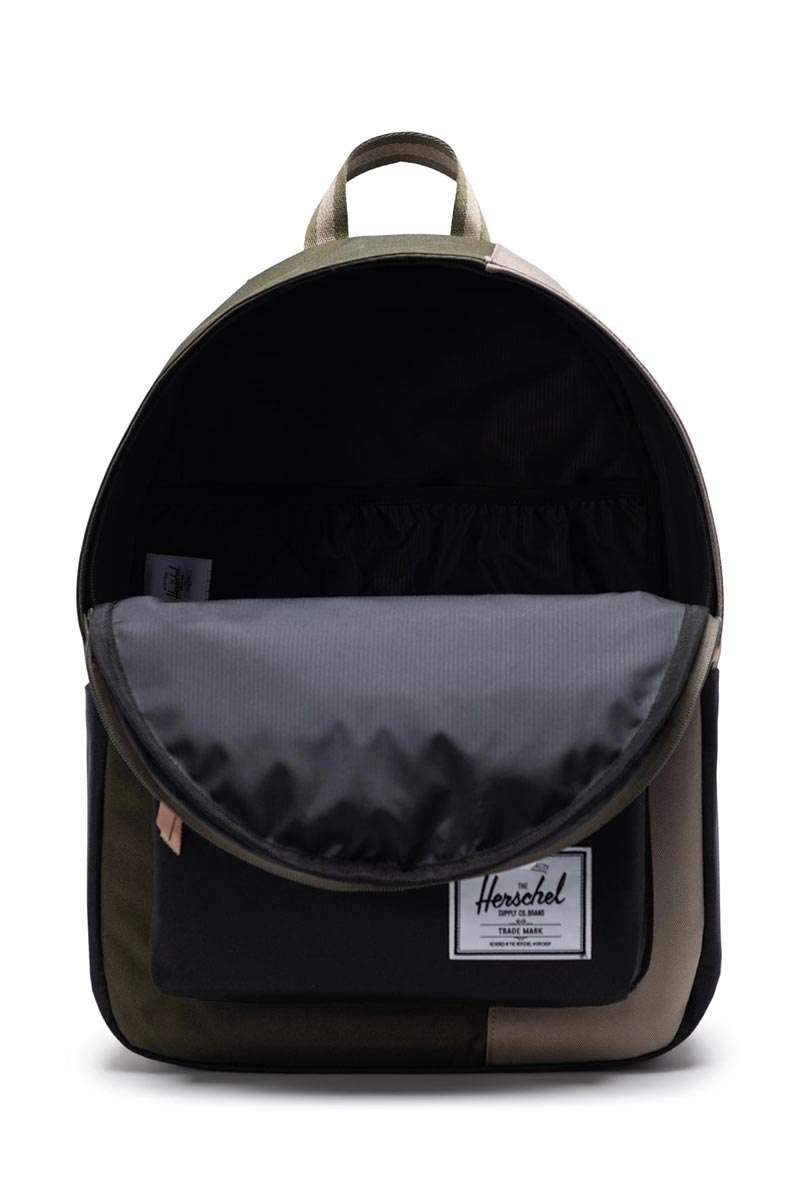 HERSCHEL CLASSIC XL IVY GREEN/BLACK/TIMBERWOLF