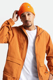 BRIXTON HARBOR BETA WATCH CAP ATHLETIC ORANGE